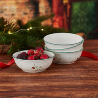 Winterberry Soup Bowls (Set of 4)
