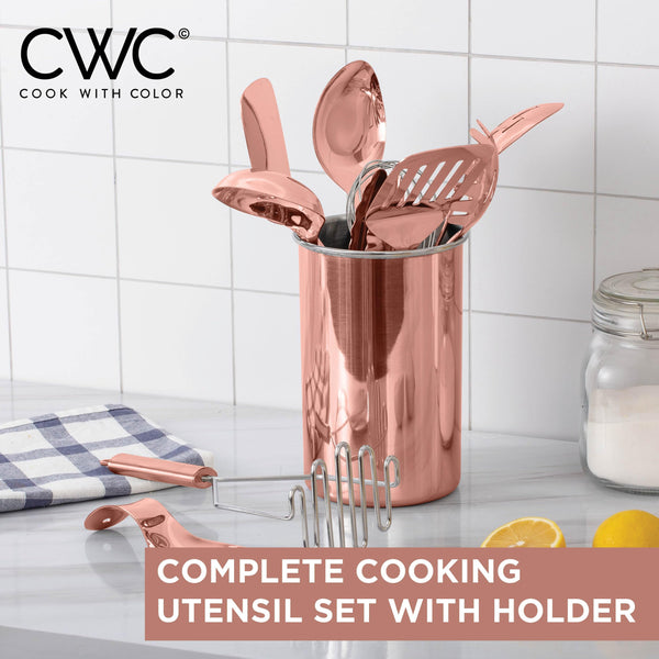 Rose Gold Kitchen Utensils (Set of 10)