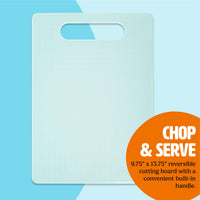 Aqua Knives & Cutting Board (Set of 5)