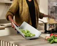 Blue-Grey Folding Cutting Board