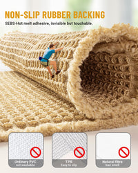 Brown Waffle Bath Mat (Set of 2)