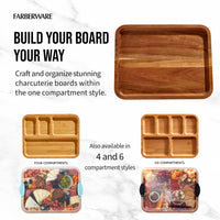 Acacia Charcuterie Board with Lid