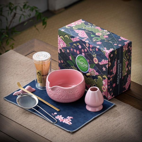 Pink Ceramic Matcha Kit