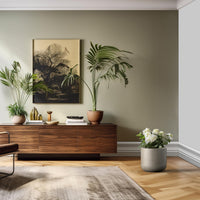 Patina Concrete Cylinder Planter