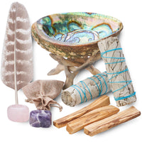 White Sage & Palo Santo Smudging Kit