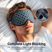 Ice Blue 3D Sleep Mask