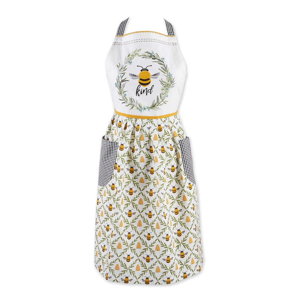 Bee Print Apron
