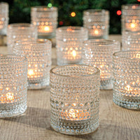 Clear Glass Votive Holder (Set of 24)
