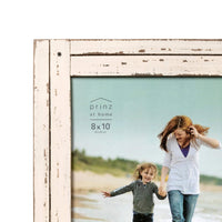 Distressed White Picture Frame