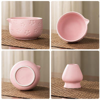 Pink Matcha Ceremony Set (Set of 6)