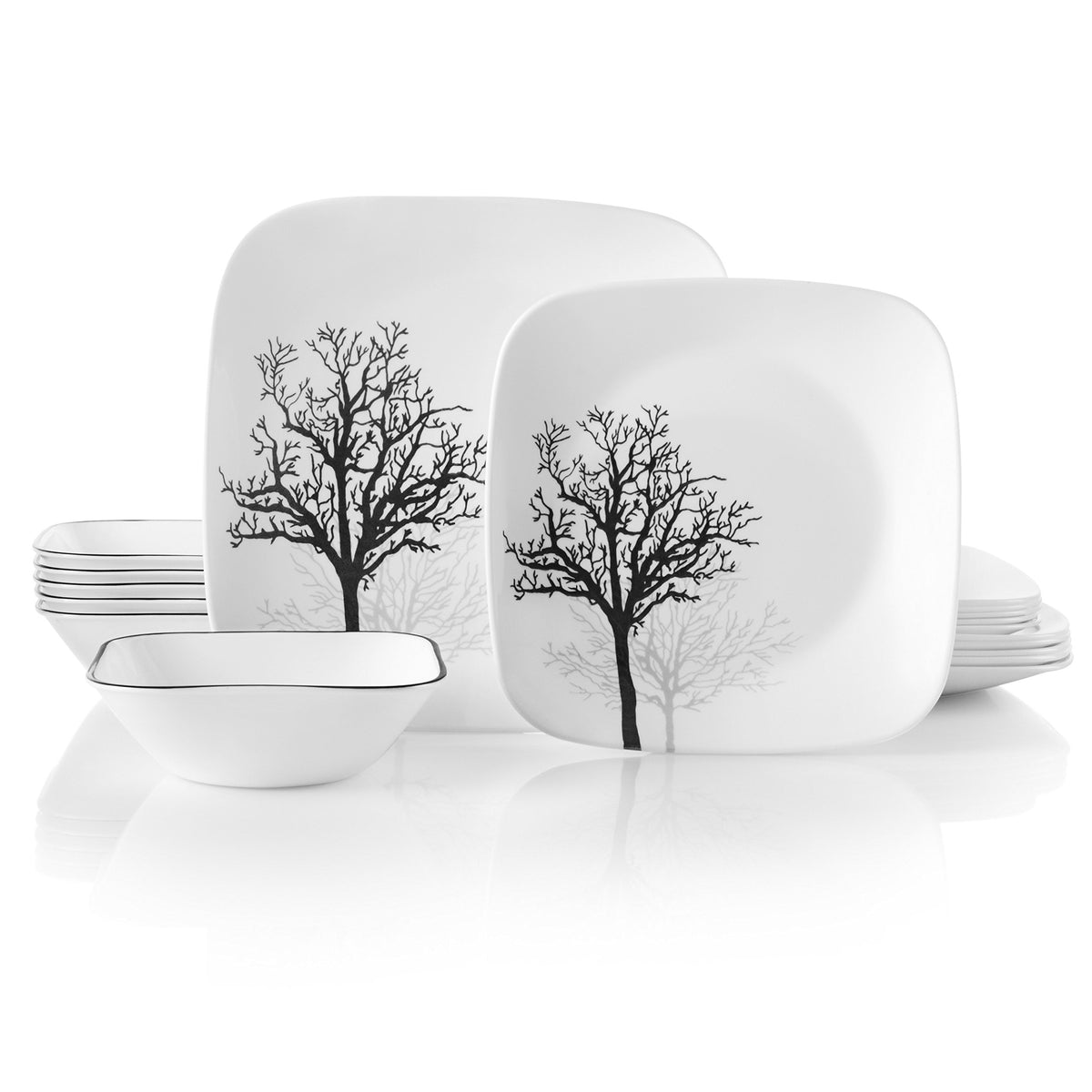 Timber Shadows Dinnerware (Set of 18)