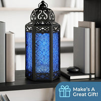 Cobalt Blue Moroccan Lantern