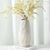 White Ceramic Flower Vase
