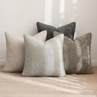 Neutral Chenille Pillow Cover (Set of 4)