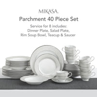 Parchment Porcelain Dinnerware