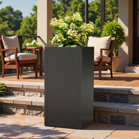 Black Metal Planter Box