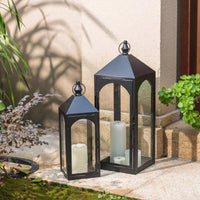 Black Outdoor Lantern