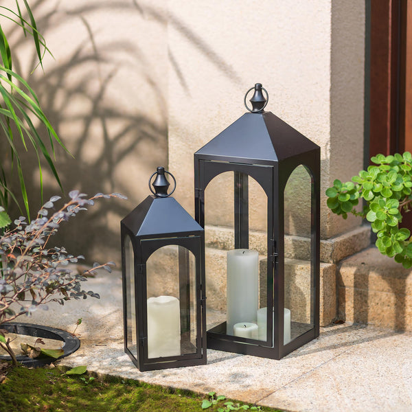 Black Outdoor Lantern