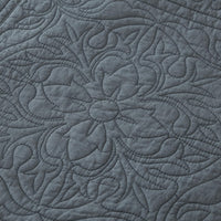 Floral Quilted Pillow Shams (Set of 2)