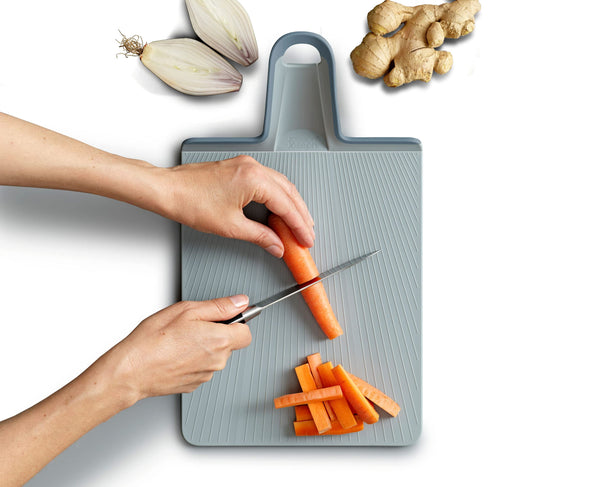 Blue-Grey Folding Cutting Board