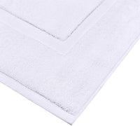 White Cotton Bath Mat (Set of 2)