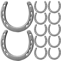Cast Iron Horseshoes (Set of 12)