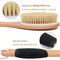 Stiff Bristle Back Scrub Brush