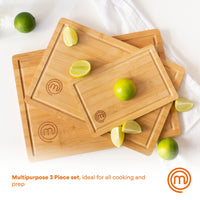 Bamboo Chopping Boards (Set of 3)