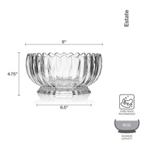 Crystal Footed Bowl