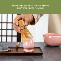 Pink Bamboo Matcha Set (Set of 7)