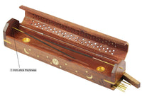 Wood Incense Burners (Set of 2)