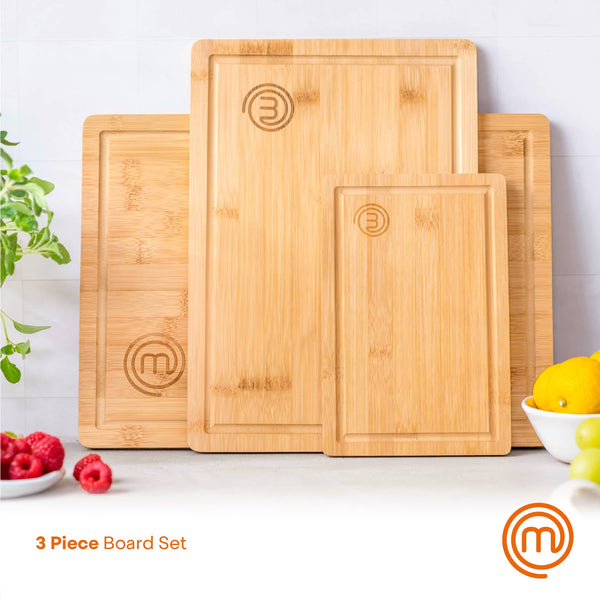Bamboo Chopping Boards (Set of 3)