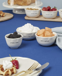 White Porcelain Nesting Bowls (Set of 3)