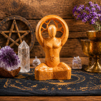 Horned God Statue