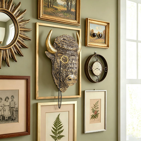 Bull Head Wall Decor