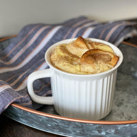 French White Meal Mugs (Set of 2)