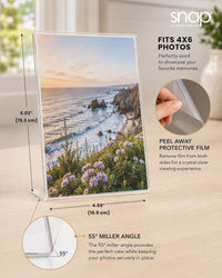 Clear Acrylic Frames (Set of 12)