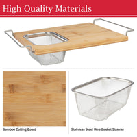 Natural Board with Strainer