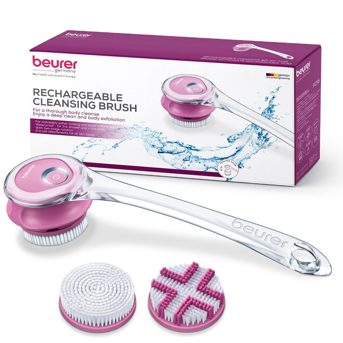 Pink Body Scrubber