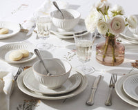 White Dinnerware Set