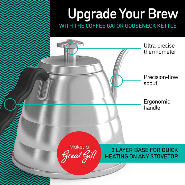 Steel Gooseneck Kettle