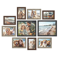 Collage Photo Frames (Set of 10)