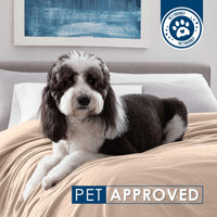 Beige Fleece Blanket