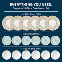 Terracotta Dinnerware Set (Set of 6)