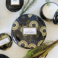 Moso Bamboo Tin Candle