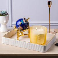 White Vanity Perfume Tray