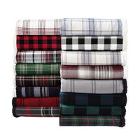 Charcoal Sherpa Fleece Throw