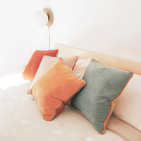 Teal Velvet Throw Pillow Cover (Set of 4)