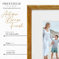 Bronze Gallery Wall Frames (Set of 9)