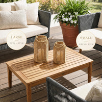 Jute Boho Lanterns (Set of 2)